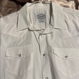 Gibson Ivory Snap-Button Shirt